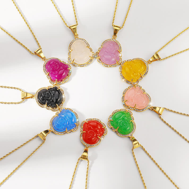 Buddha Kette – Jade – Farben – Glück – Wohlstand