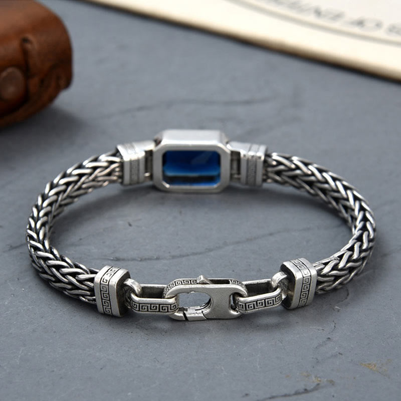 Armband Blaues Acryl Drachen - Heilung & Reichtum