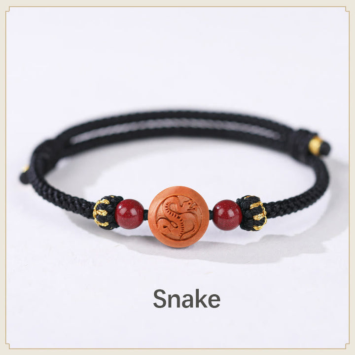 Armband Zinnober Chinesisches Tierkreis – Wohlstand – Bild 19