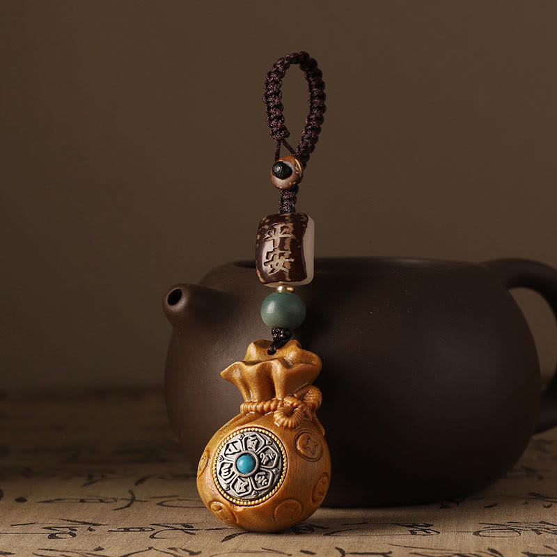 Armband Sandelholz Om Mani Padme Hum – Schutz Energie