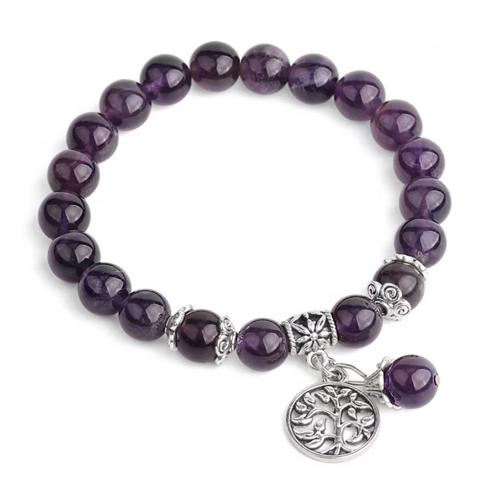 Armband Amethyst Baum des Lebens