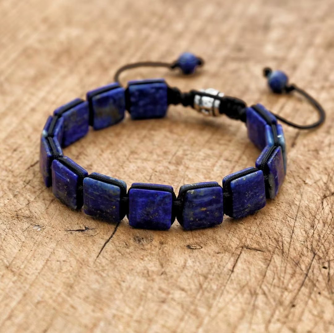 Armband Geflochtenes Lapislazuli