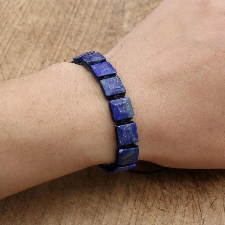 Armband Geflochtenes Lapislazuli