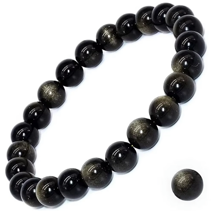 Armband Obsidian Quarz