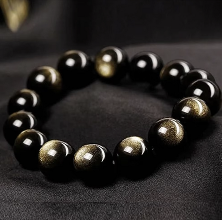 Armband Obsidian Quarz