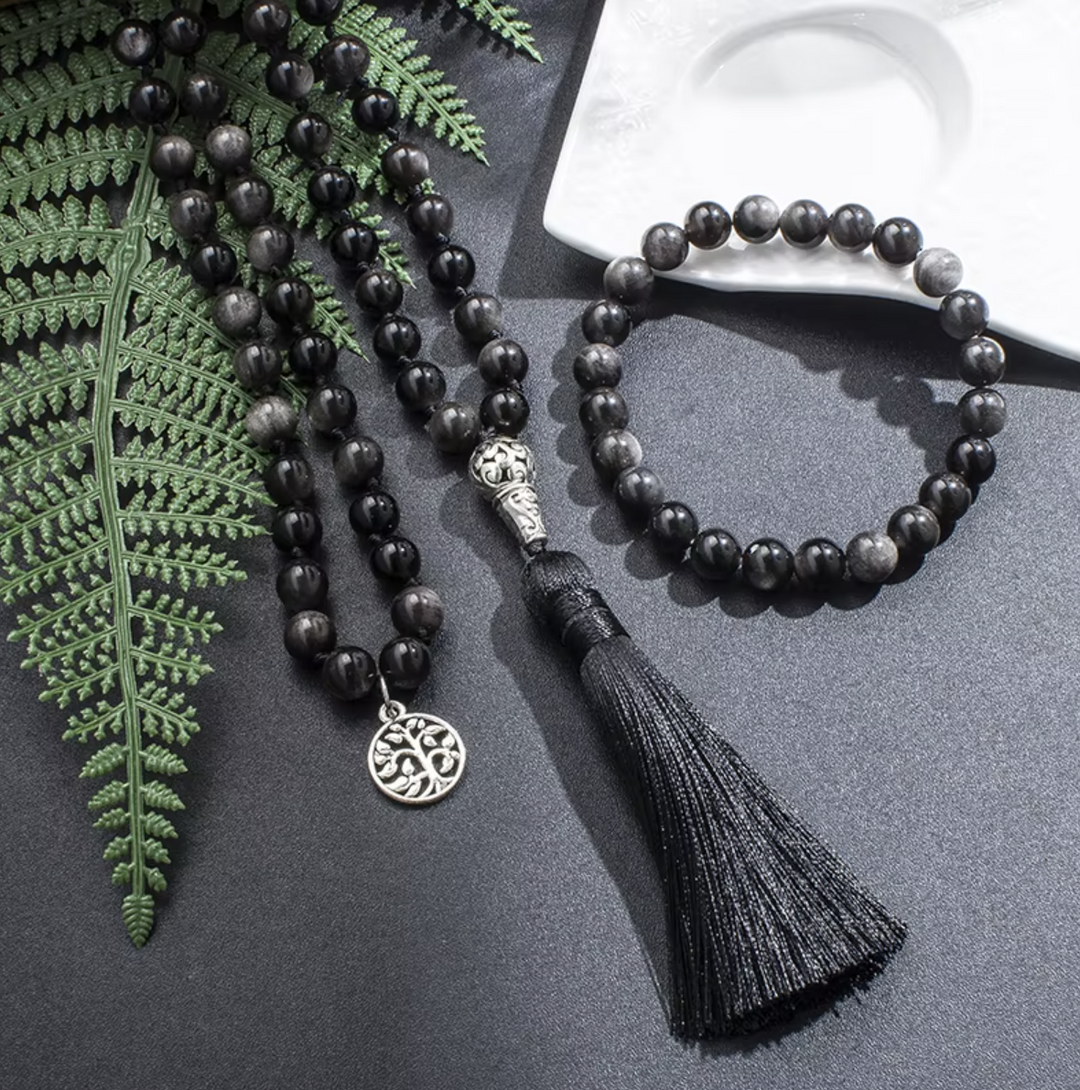 Mala Obsidian