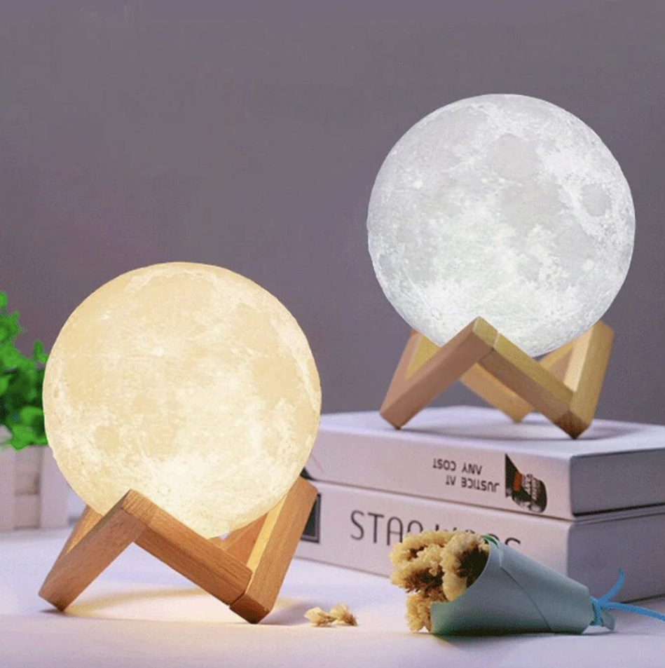 Mond Lampe 3D Nachtlicht