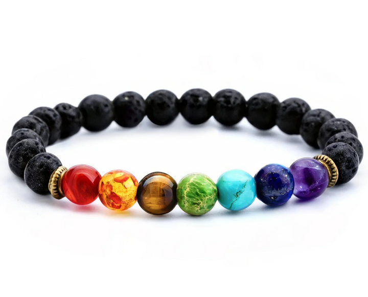 Armband Chakra Lavastein