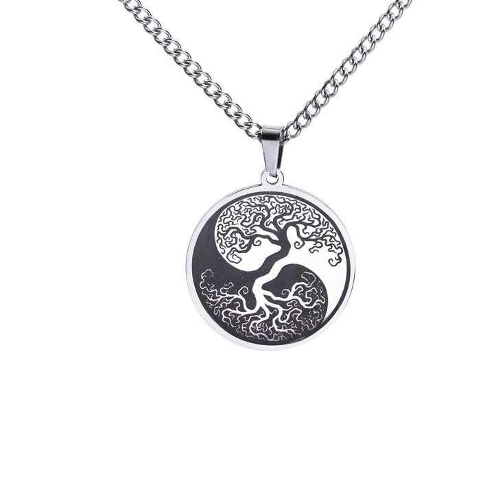 Kette Lebensbaum Ying Yang