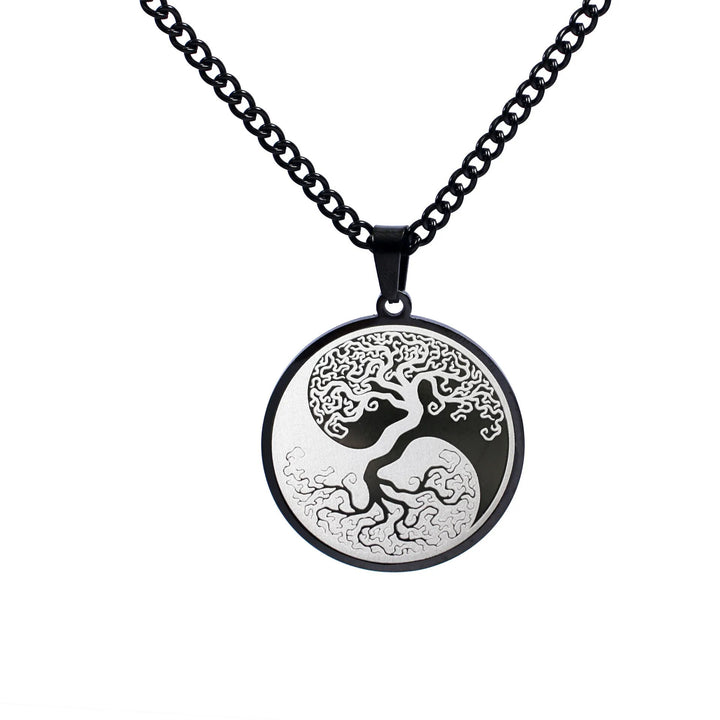 Kette Lebensbaum Ying Yang