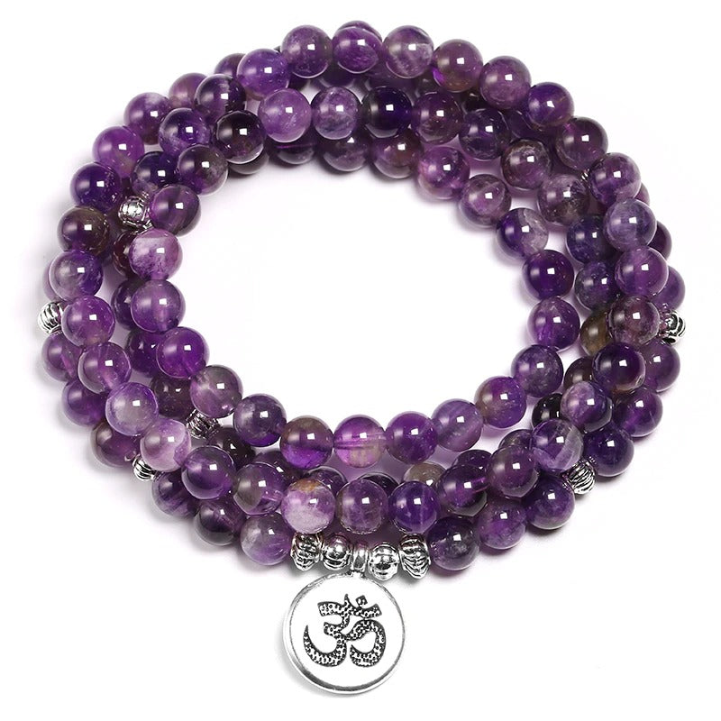 Mala Amethyst