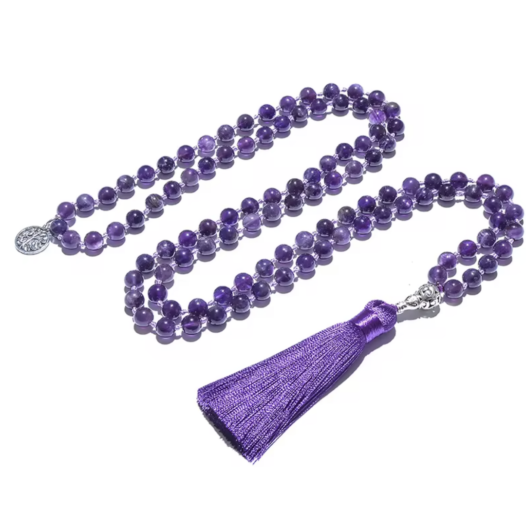 Mala Amethyst 108