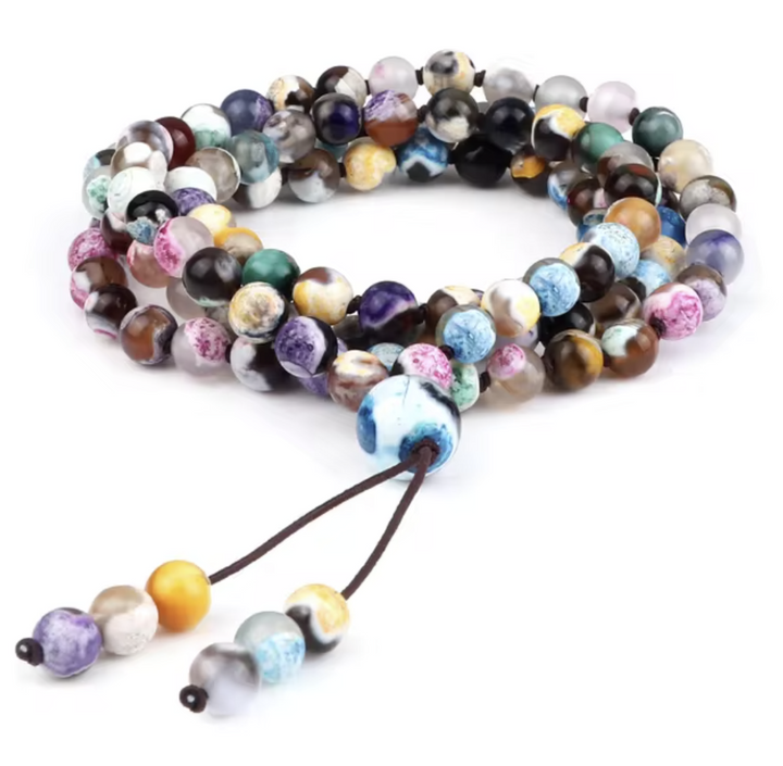 Mala Armband Achat Buntes 108 Perlen