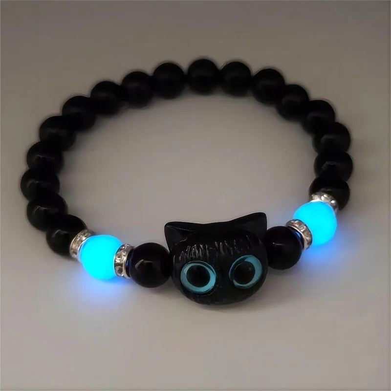 Armband Leuchtende Katzenaugen