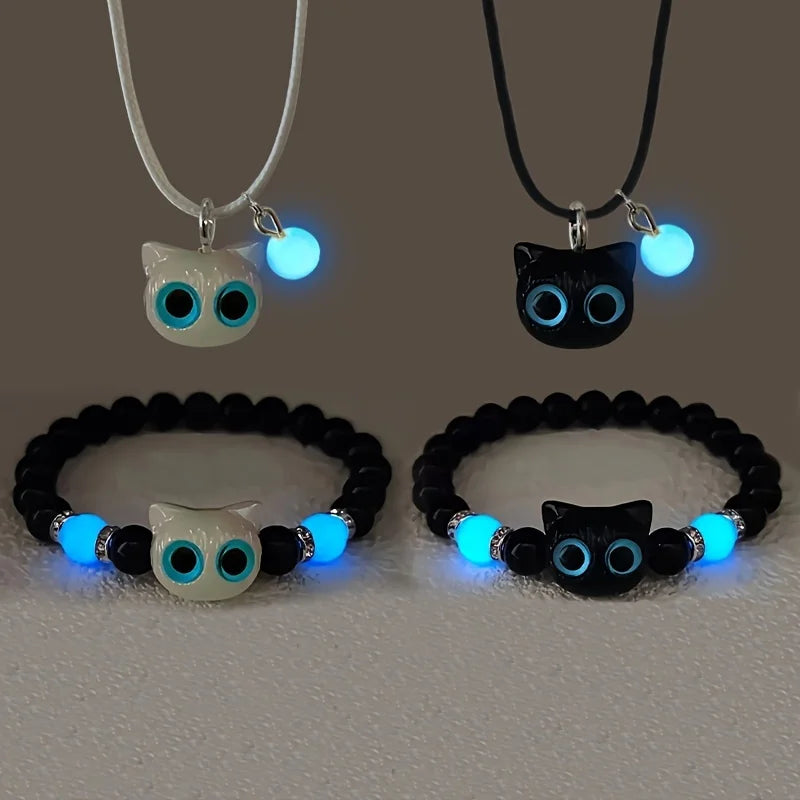 Armband Leuchtende Katzenaugen