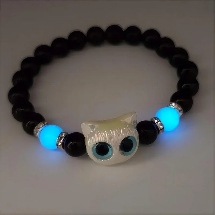 Armband Leuchtende Katzenaugen