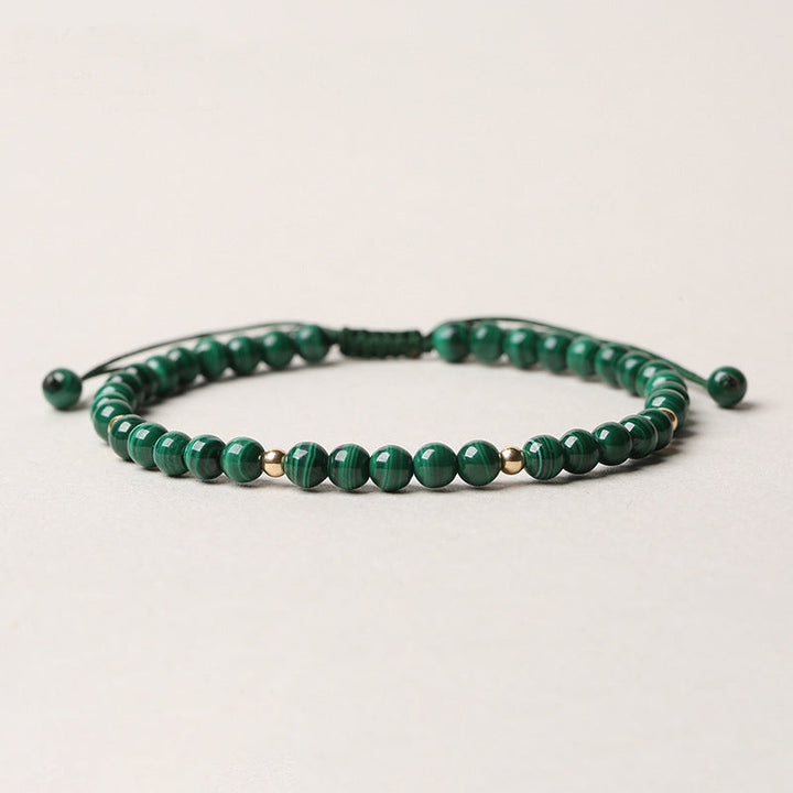 Armband Malachit - Schutz Ruhe Anti-Stress