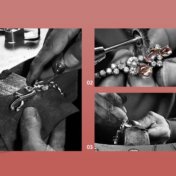 Armband 925 Sterling Silber Drache Rot Kordel Glücksbringer