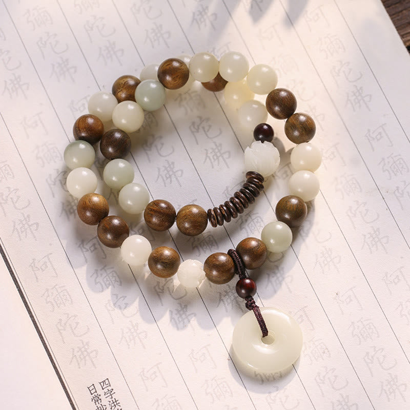 Armband Sandelholz Bodhi Lotus – Frieden & Harmonie | Zen Spirit