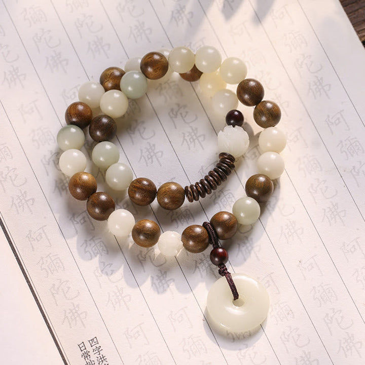 Armband Sandelholz Bodhi Lotus – Frieden & Harmonie | Zen Spirit
