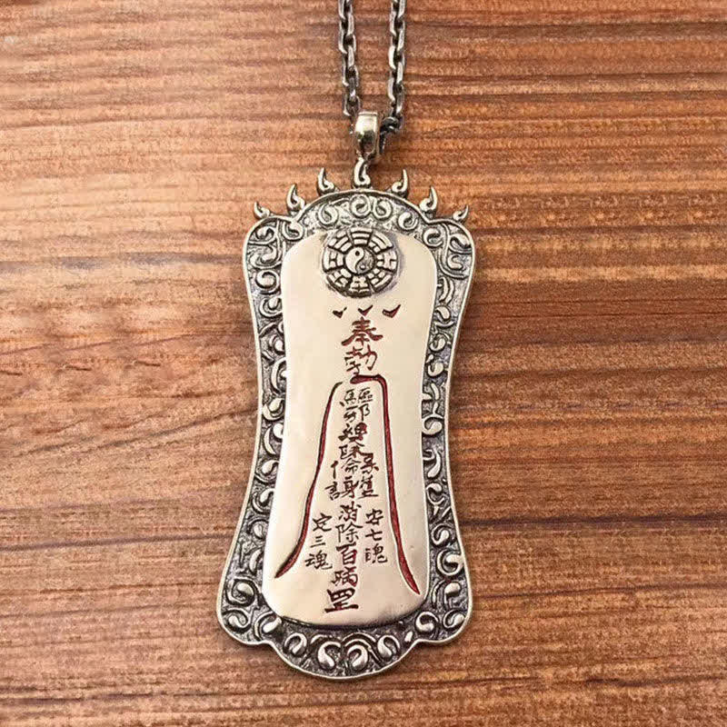 Kette Jade Anhänger Stein Balance