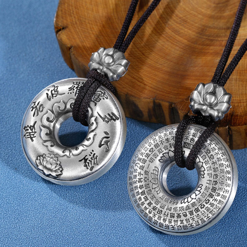 Sterlingsilber Kette Anhänger Schutz Meditation