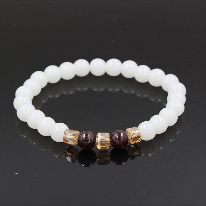Armband Weiße Jade – Schutz