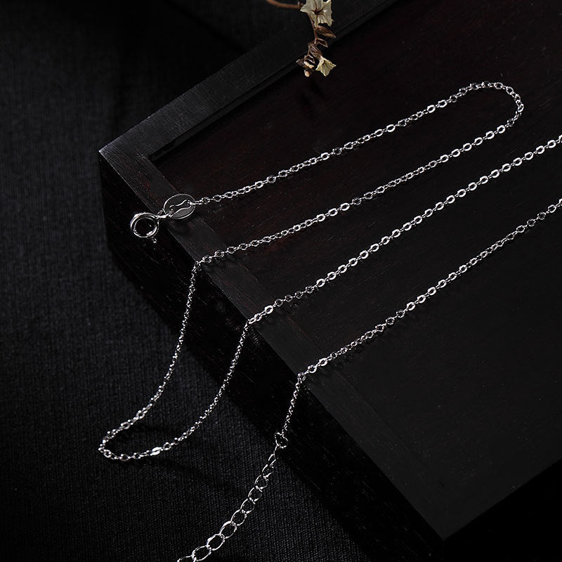 Kette Silber filigran Gliederkette minimalistisch Schmuck