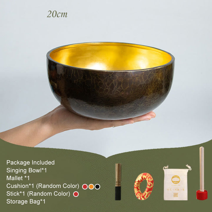 Klangschale Groß Tibetisch Yoga Heilung 20 cm