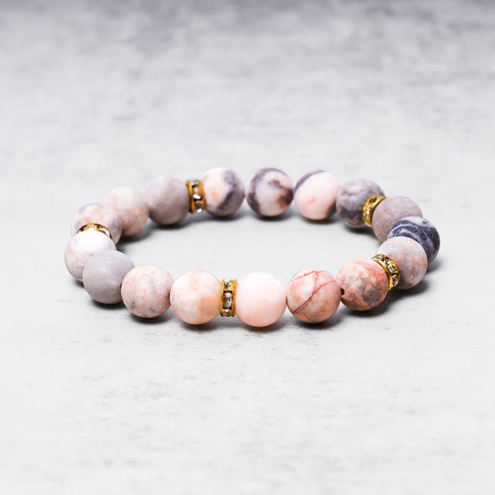Armband Jaspis Anti-Stress Beruhigung Heilstein