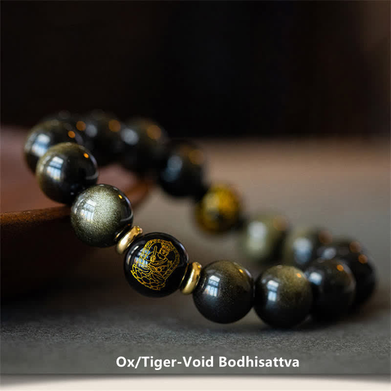 Armband Obsidian Chinesisches Tierkreis – Schutz & Wohlstand – Bild 5