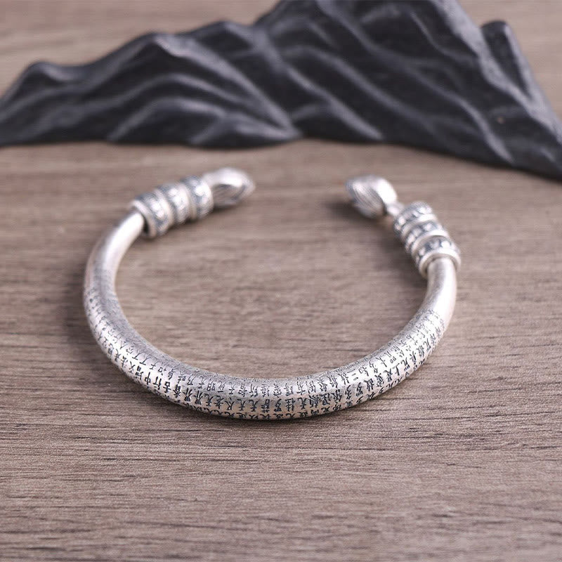 Armband 925 Silber Om Mani Padme Hum – Frieden & Balance
