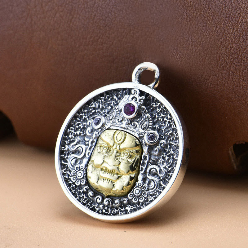 Kette Sterling Silber Vajra Anhänger – Schutz Kraft