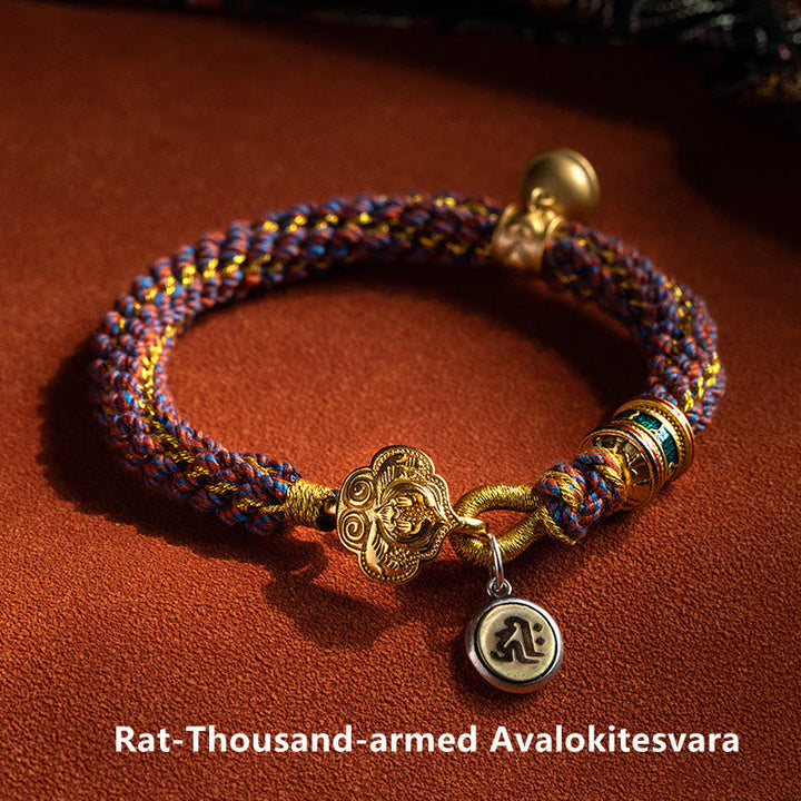Armband 925 Silber Om Mani Padme Hum – Glück – Bild 2