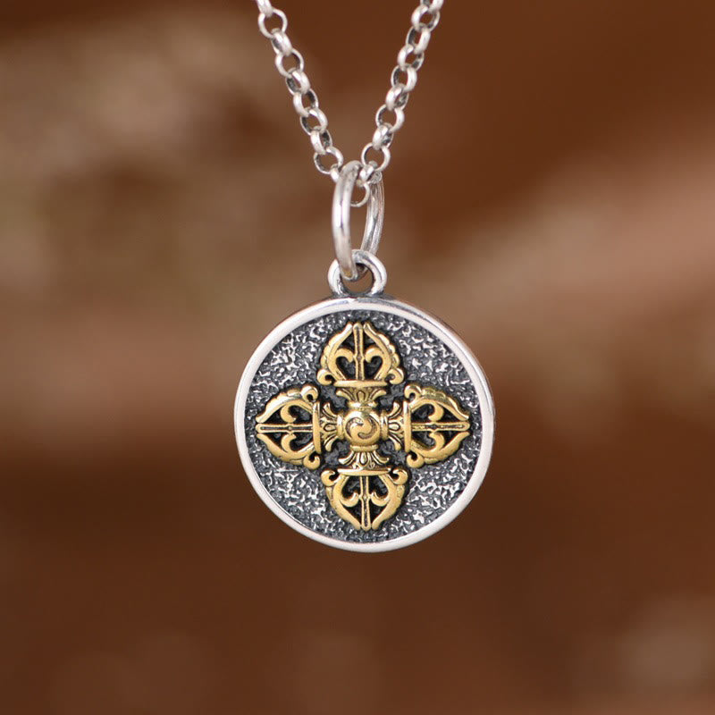Kette Vajra Dorje Sterling-Silber