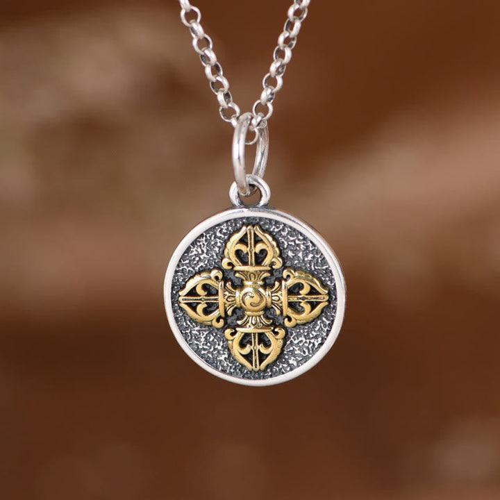Kette Vajra Dorje Sterling-Silber