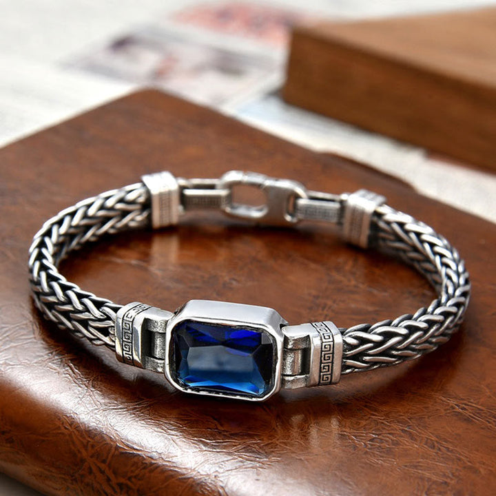 Armband Blaues Acryl Drachen - Heilung & Reichtum