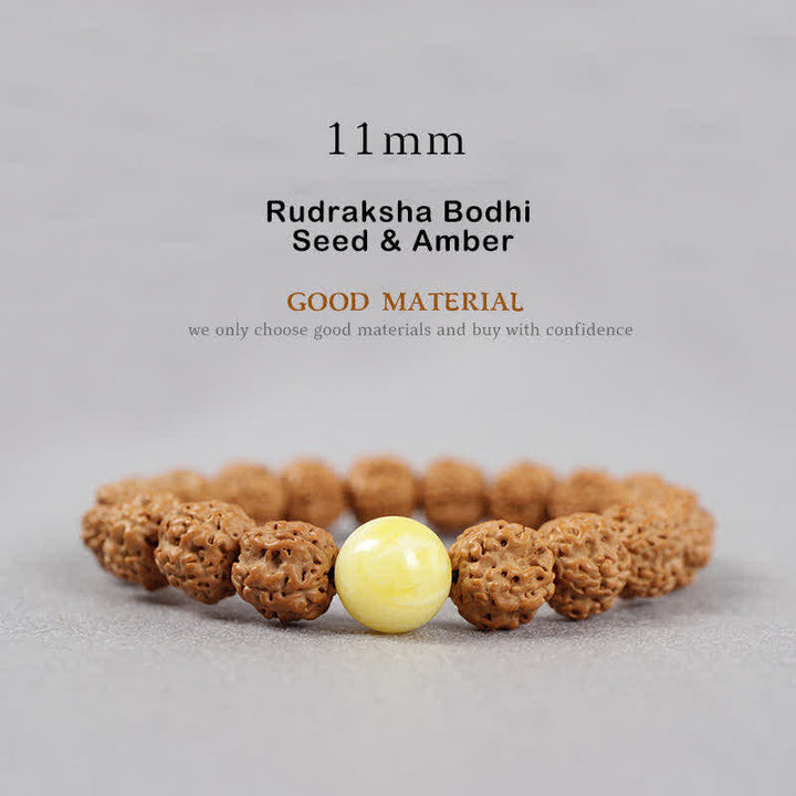 Armband Rudraksha Perle "Heilung"