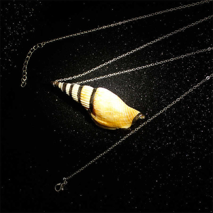 Kette Varianten Shankha Naturmuschel Glück