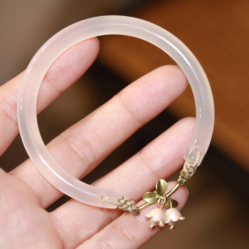 Rosenquarz Armband – Stärke & Glück mit goldenen Blütenanhängern elastisch