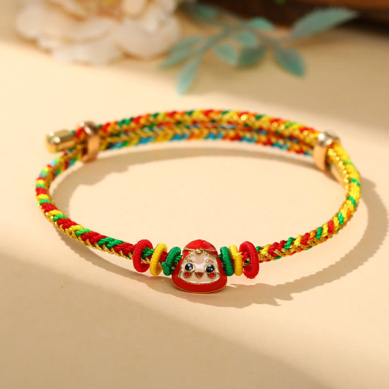 Armband bunt Zongzi Glück elastisch farbig traditionell chinesisch Glücksbringer