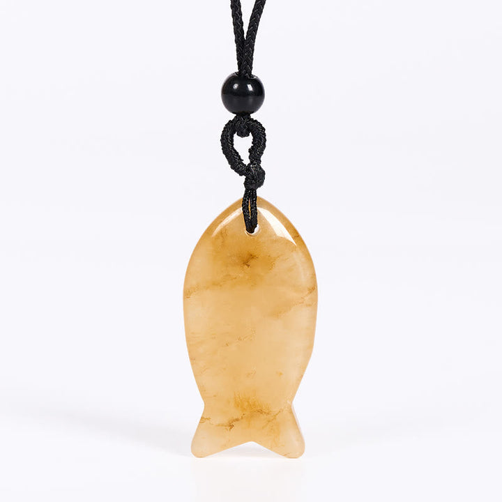 Kette Rosenquarz Amethyst Topas Koi-Fisch – Erfolg
