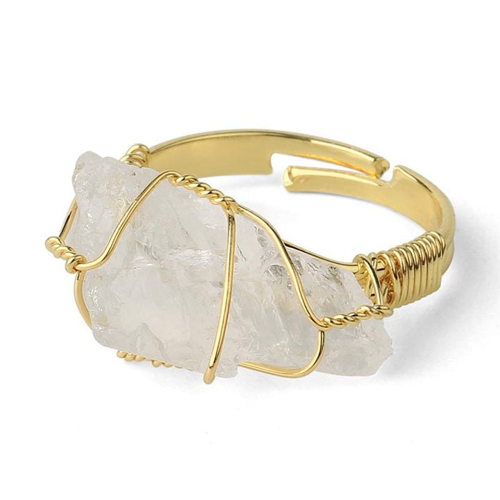 Ring Amethyst Kristall