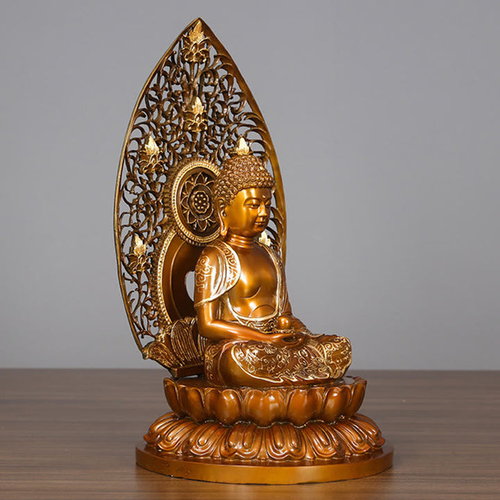 Amitabha Buddha Medizin Kupfer Serenität Geschenk