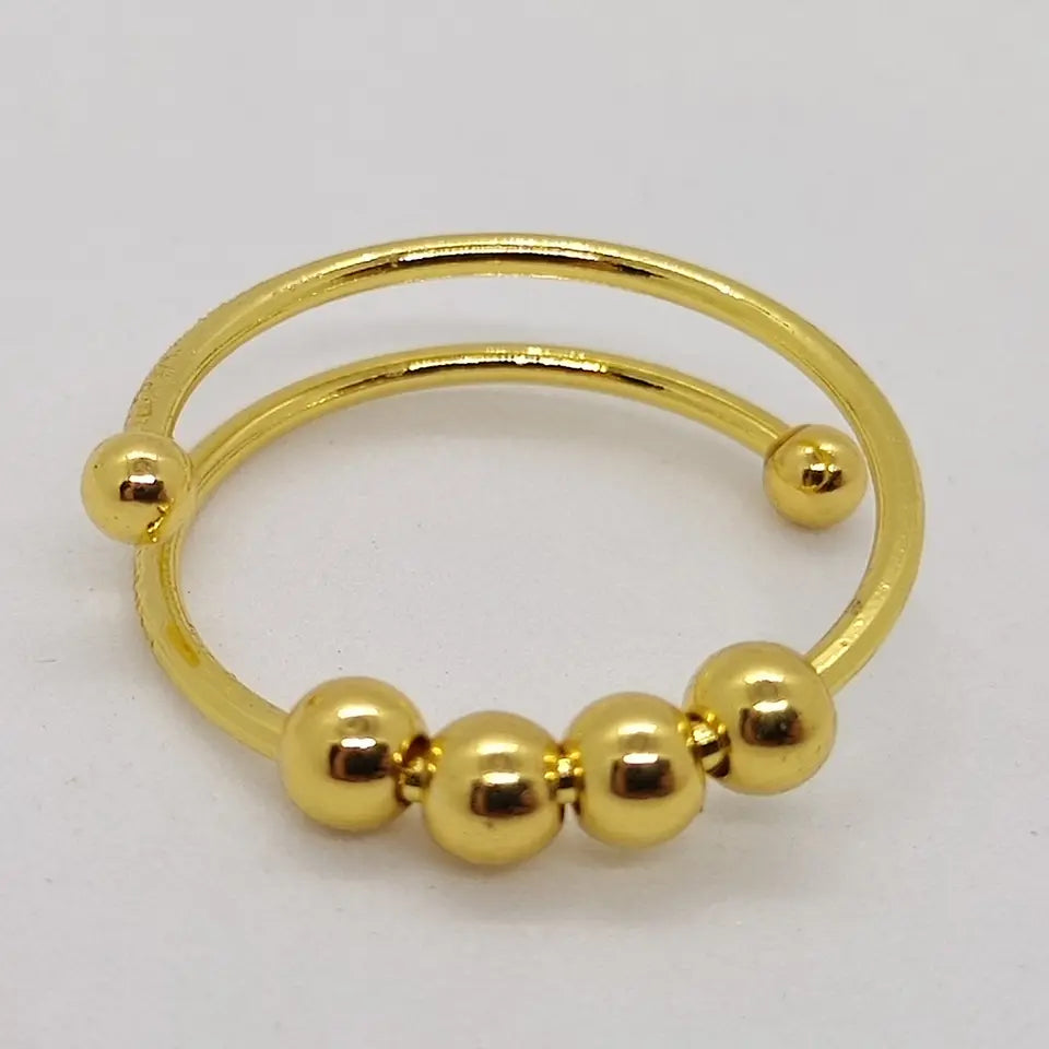 Anti Stress Ring Gold