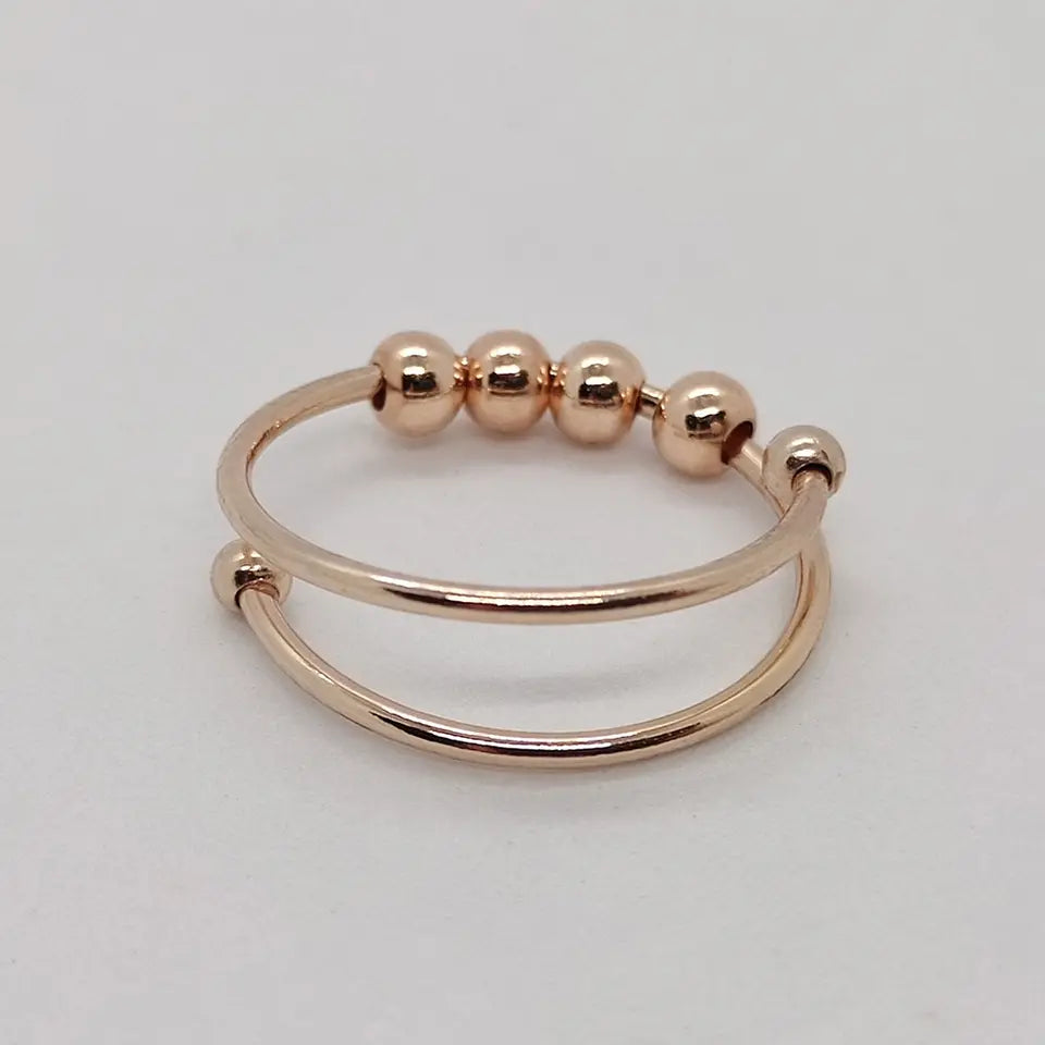 Anti Stress Ring Roségold