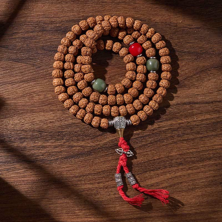 Armband Bodhi-Samen Dzi-Perle – Glück