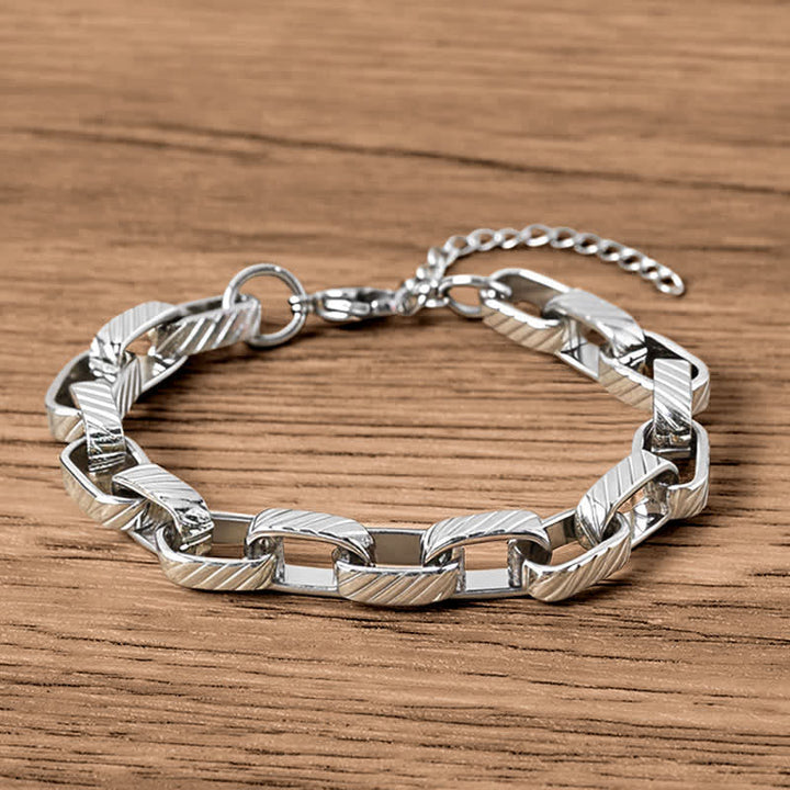 Armband Chain Chunky Geflochten Stärken Cuban – Stärke