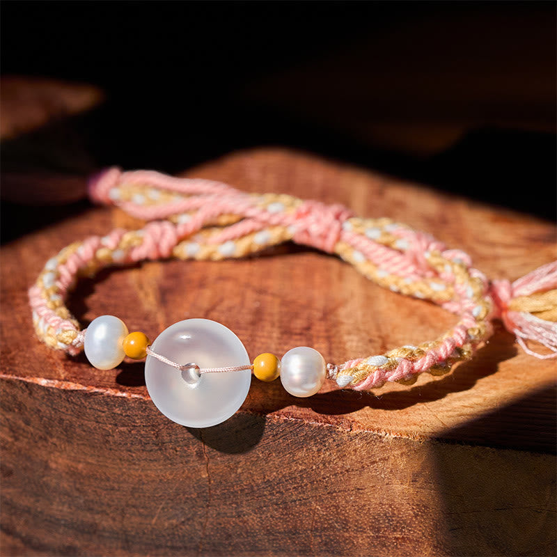 Armband Chalcedon – Frieden & Positivität