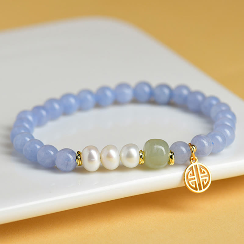 Armband Chalcedon Perle – Energie